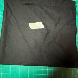 Black Fabric Material